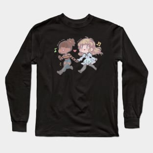 Carole and Tuesday sticker Long Sleeve T-Shirt